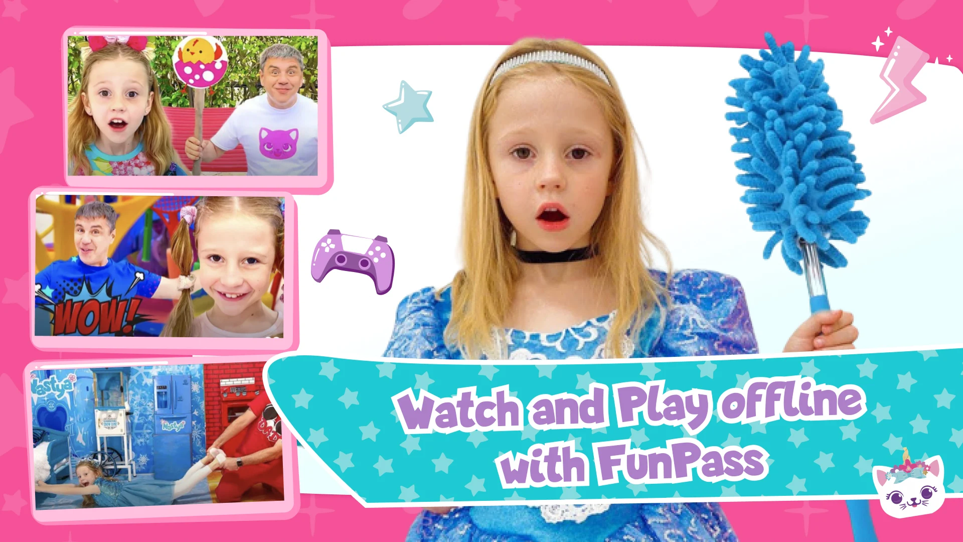 Like Nastya: Kids Games Videos screenshot